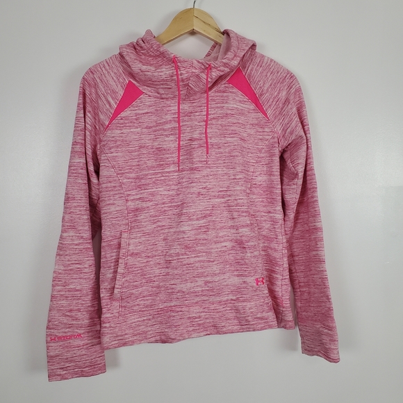 Under Armour Jackets & Blazers - Under Armour pink lightweight hoodie